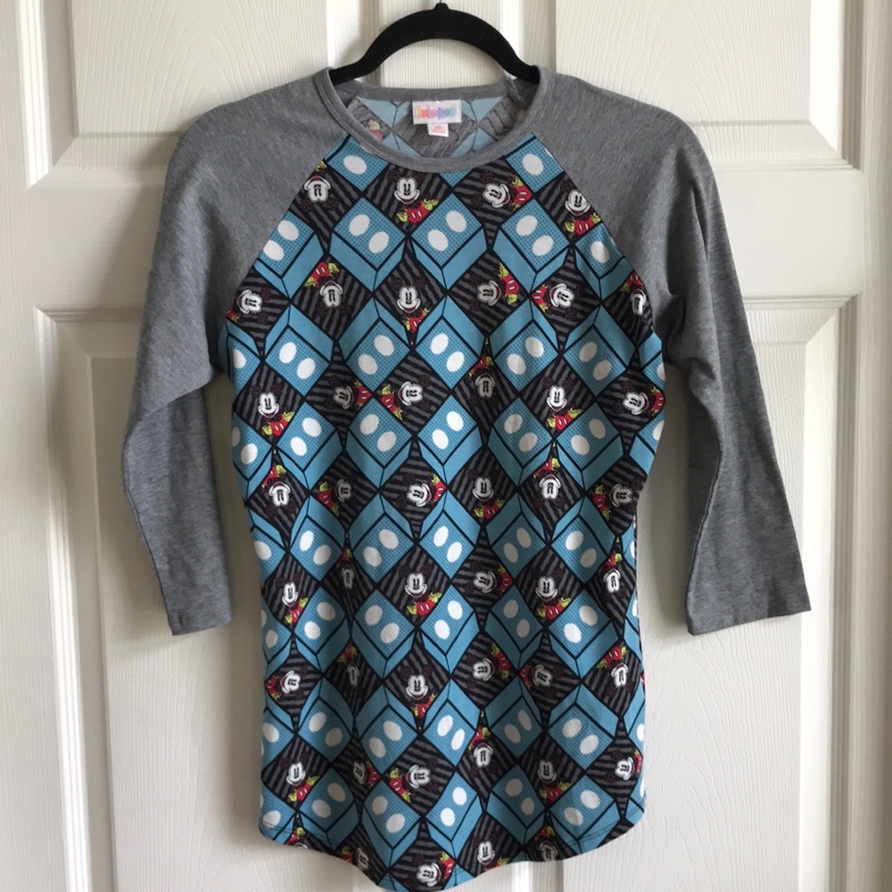 Lularoe Disney Collection Mickey‎ Mouse Randy Top / XS